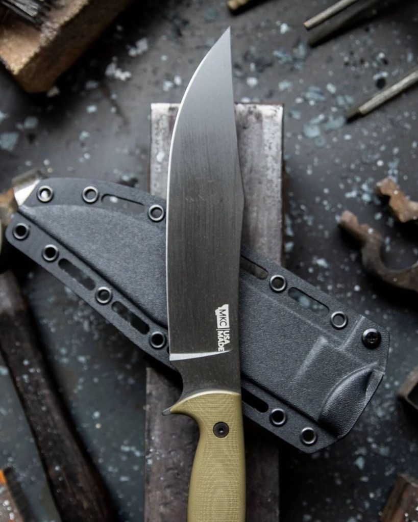 THE MARSHALL BUSHCRAFT KNIFE - ORANGE & BLACK