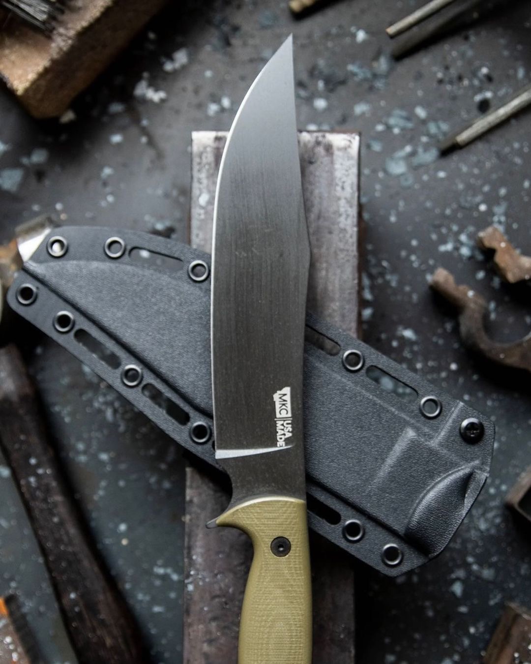 Montana Knife Company "Marshall" Bushcraft Knife Melissa Miller